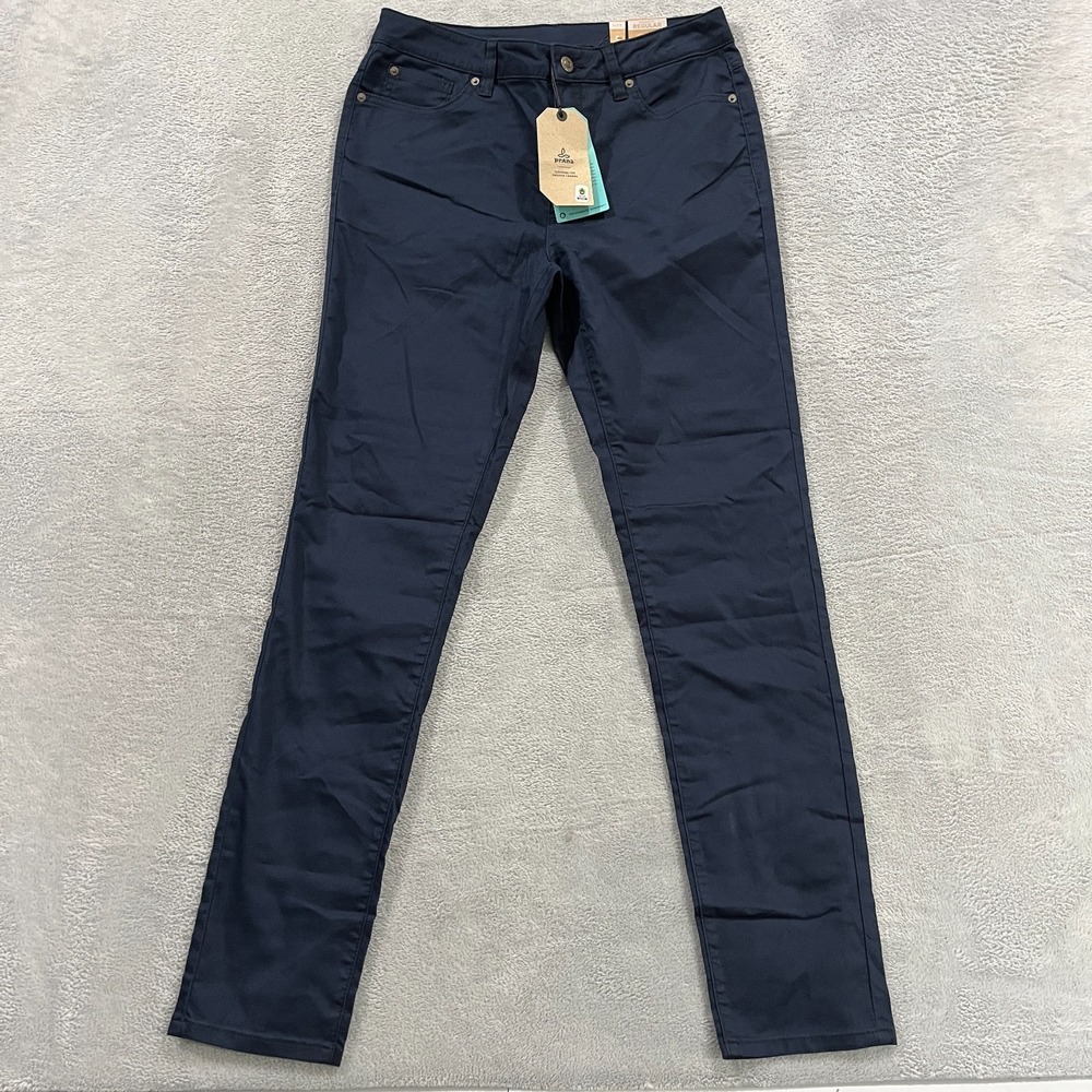 prAna Kayla High Rise Jeans Womens 6 Reg 28x32 Indie Blue Stretch Denim Western